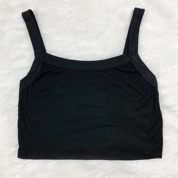 Free People Movement Riding High Crop Top Black - Picture 3 of 11